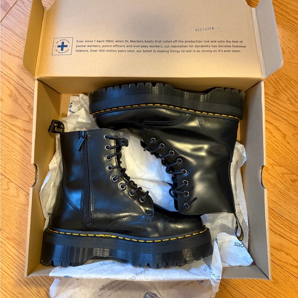 Dr Marten Jadon Platform Boots